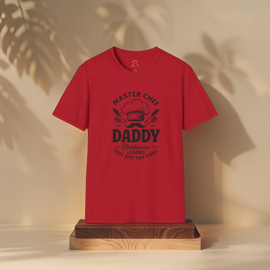 Men’s T-Shirt Master Chef Daddy – Perfect Gift for Dad, BBQ & Barbecue Legend