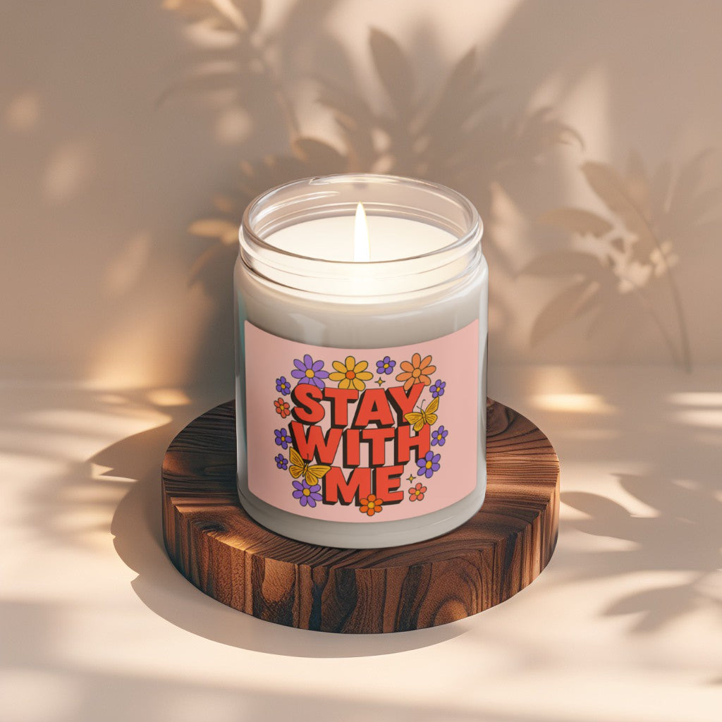 Scented Candles for Relaxation and Decoration - "Stay With Me"