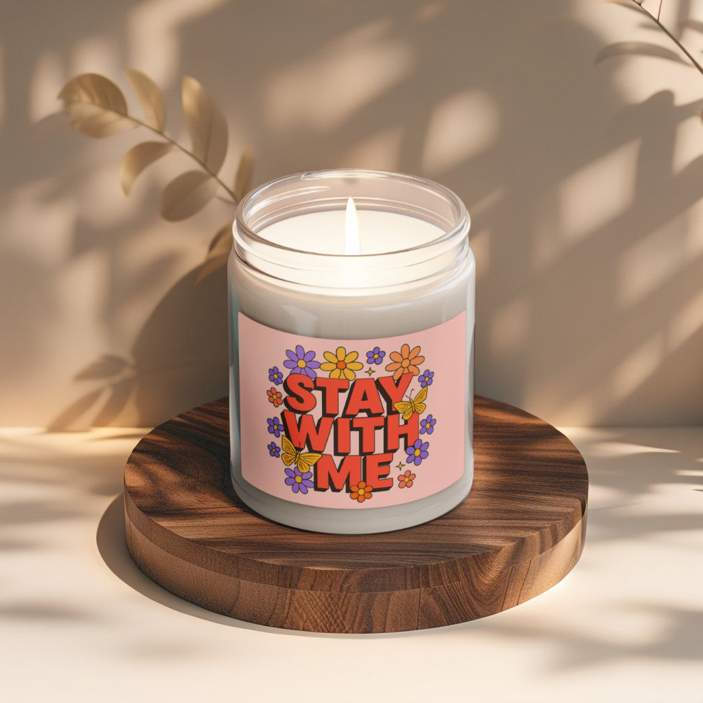 Scented Candles for Relaxation and Decoration - "Stay With Me"