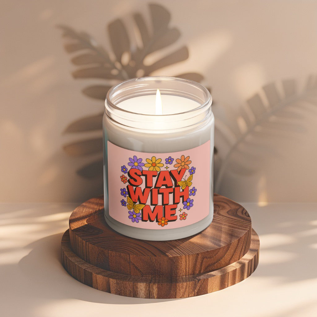 Scented Candles for Relaxation and Decoration - "Stay With Me"