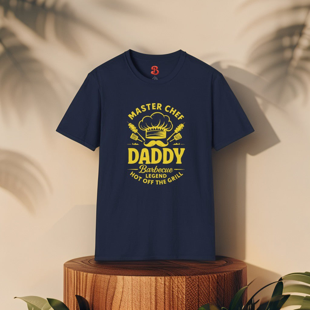 Men’s T-Shirt Master Chef Daddy – Perfect Gift for Dad, BBQ & Barbecue Legend