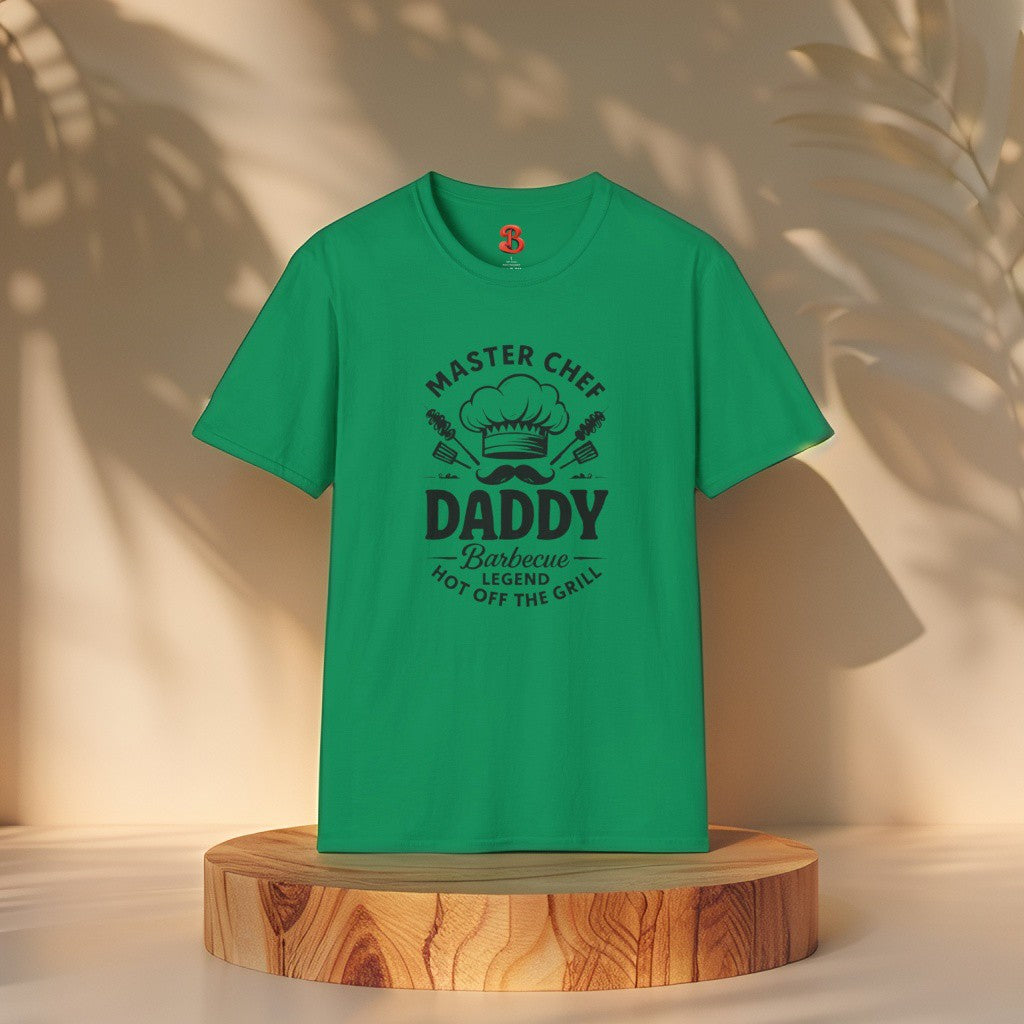 Men’s T-Shirt Master Chef Daddy – Perfect Gift for Dad, BBQ & Barbecue Legend