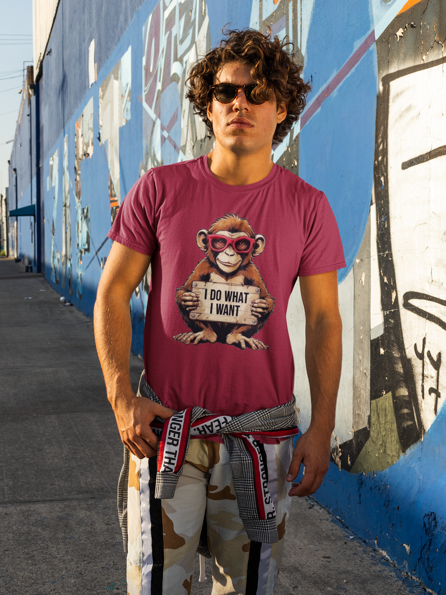 Shirt "I Do What I Want" – Funny Unisex Tee with Attitude - Bold Statement
