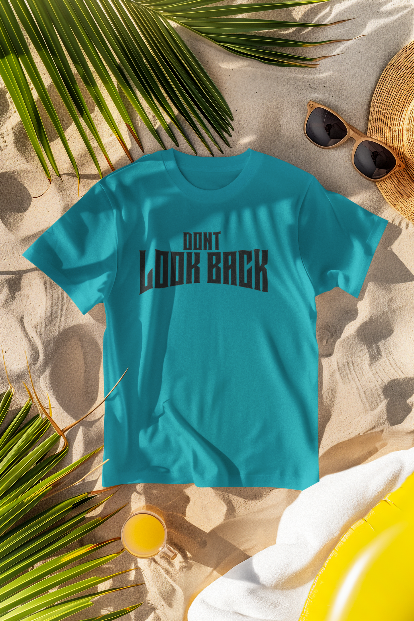 Shirt "Don’t Look Back" – Motivational Graphic Tee for Men & Women