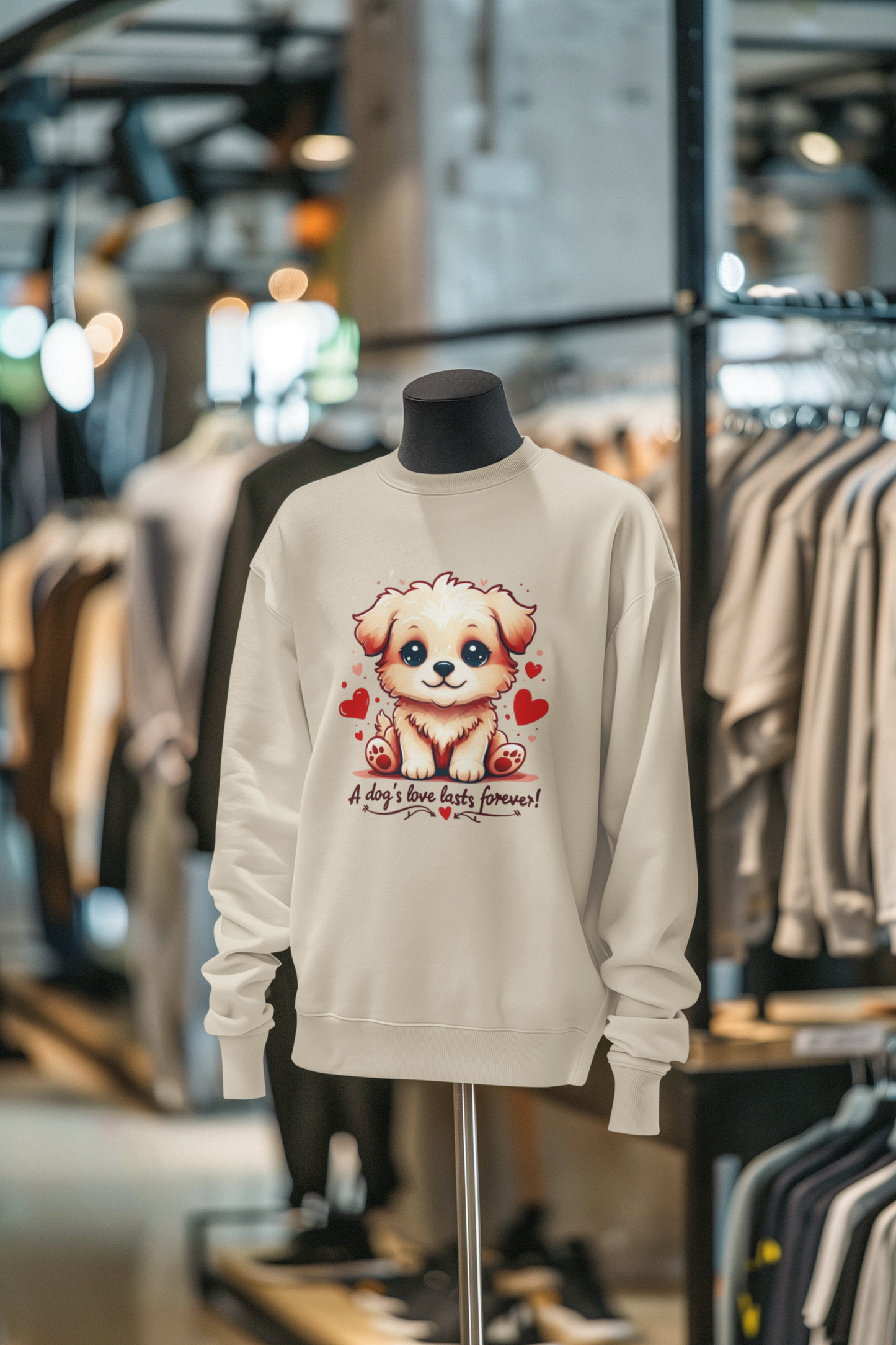 Crewneck Sweatshirt - "Puppy"