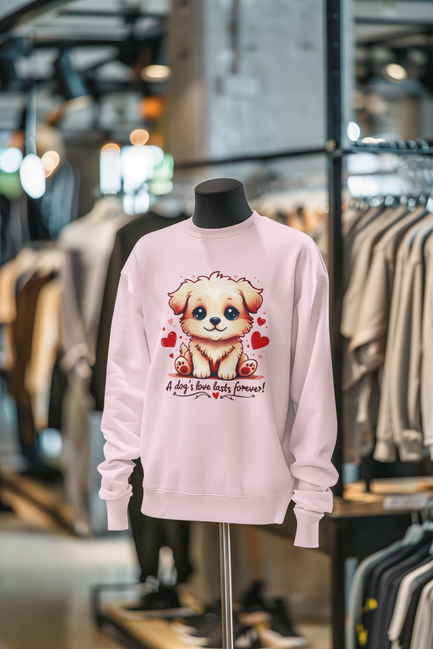 Crewneck Sweatshirt - "Puppy"