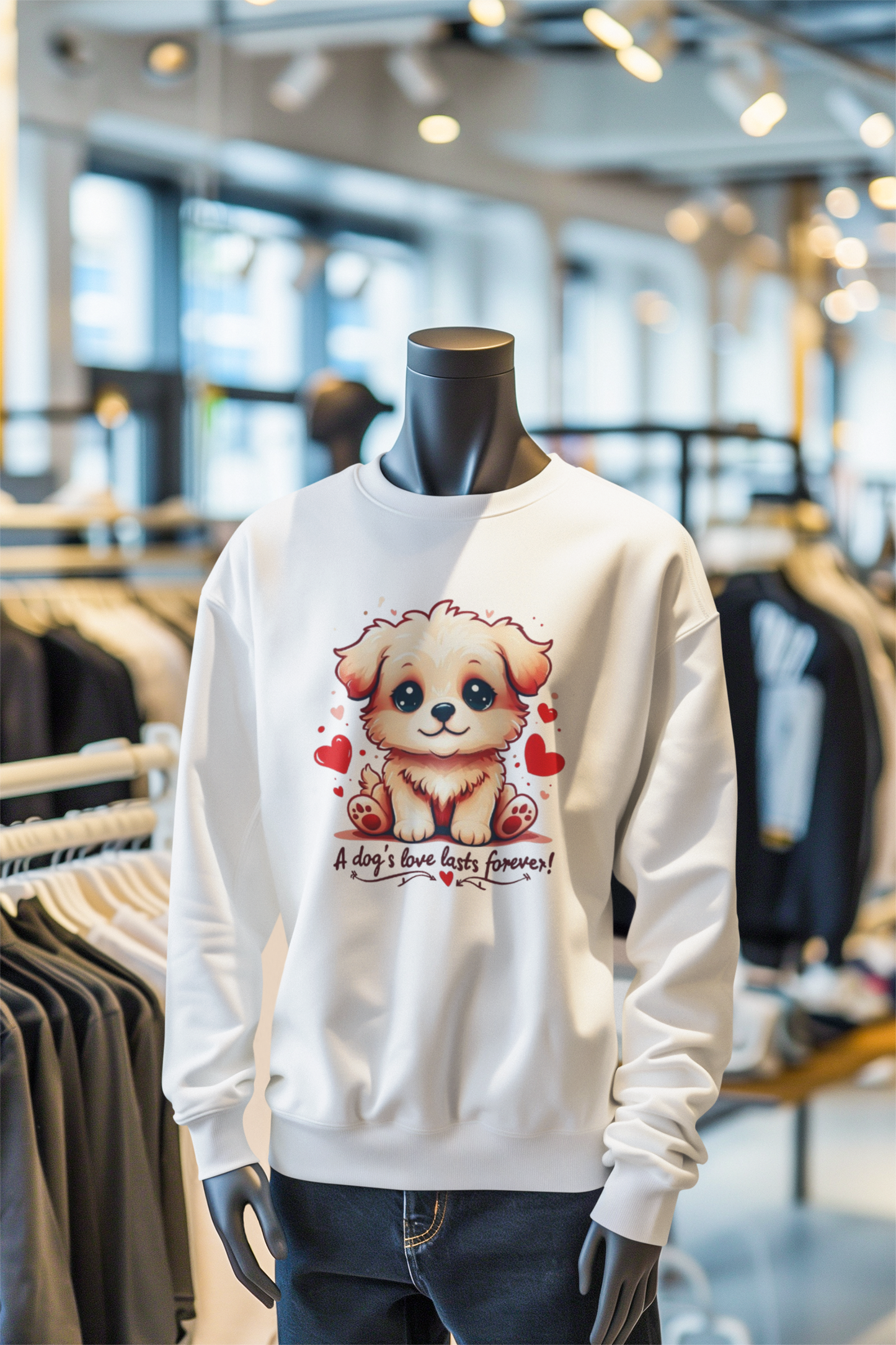 Crewneck Sweatshirt - "Puppy"