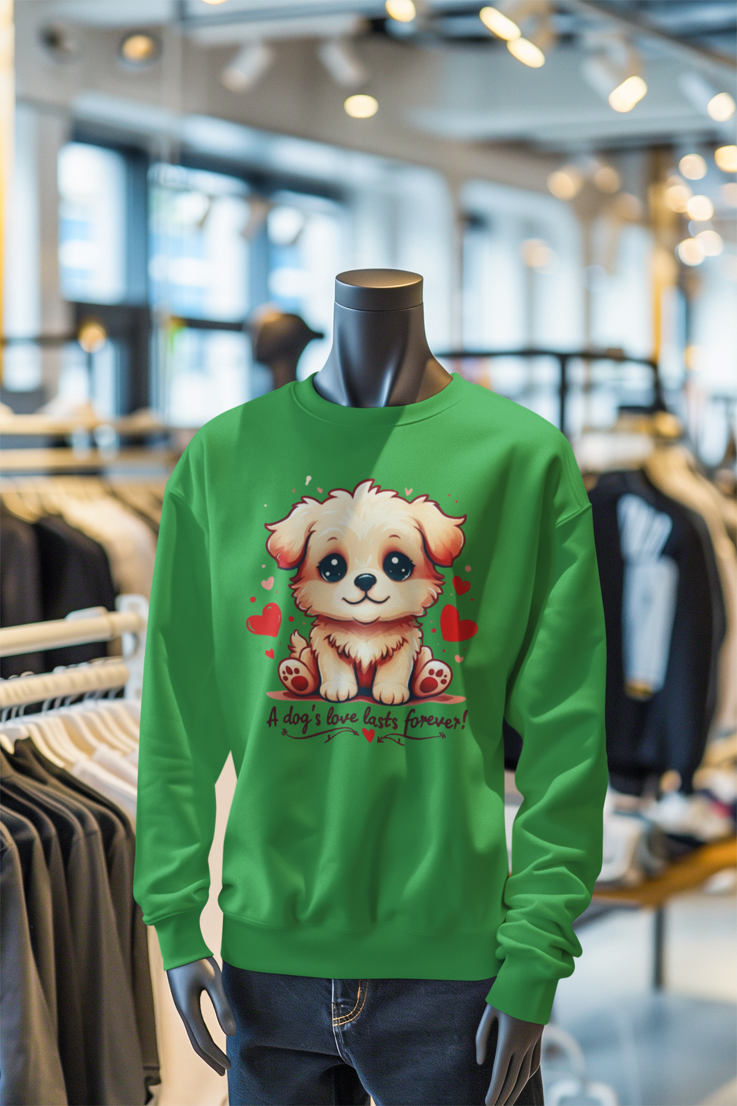 Crewneck Sweatshirt - "Puppy"