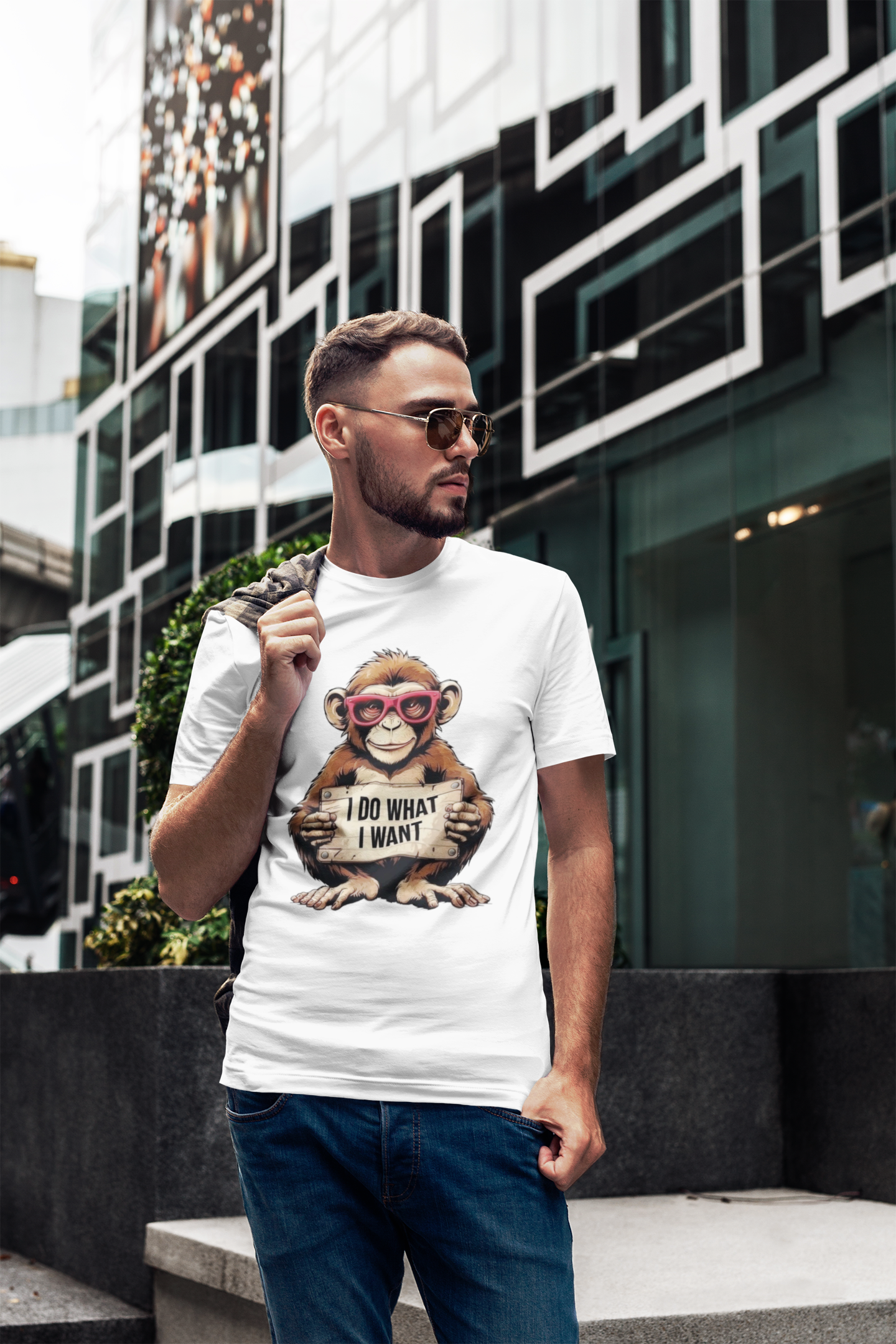 Shirt "I Do What I Want" – Funny Unisex Tee with Attitude - Bold Statement