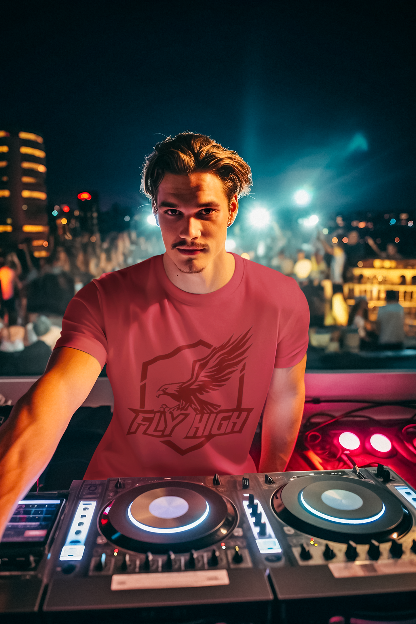 Shirt "Fly High" – Inspirational Graphic Tee for Dreamers & Achievers