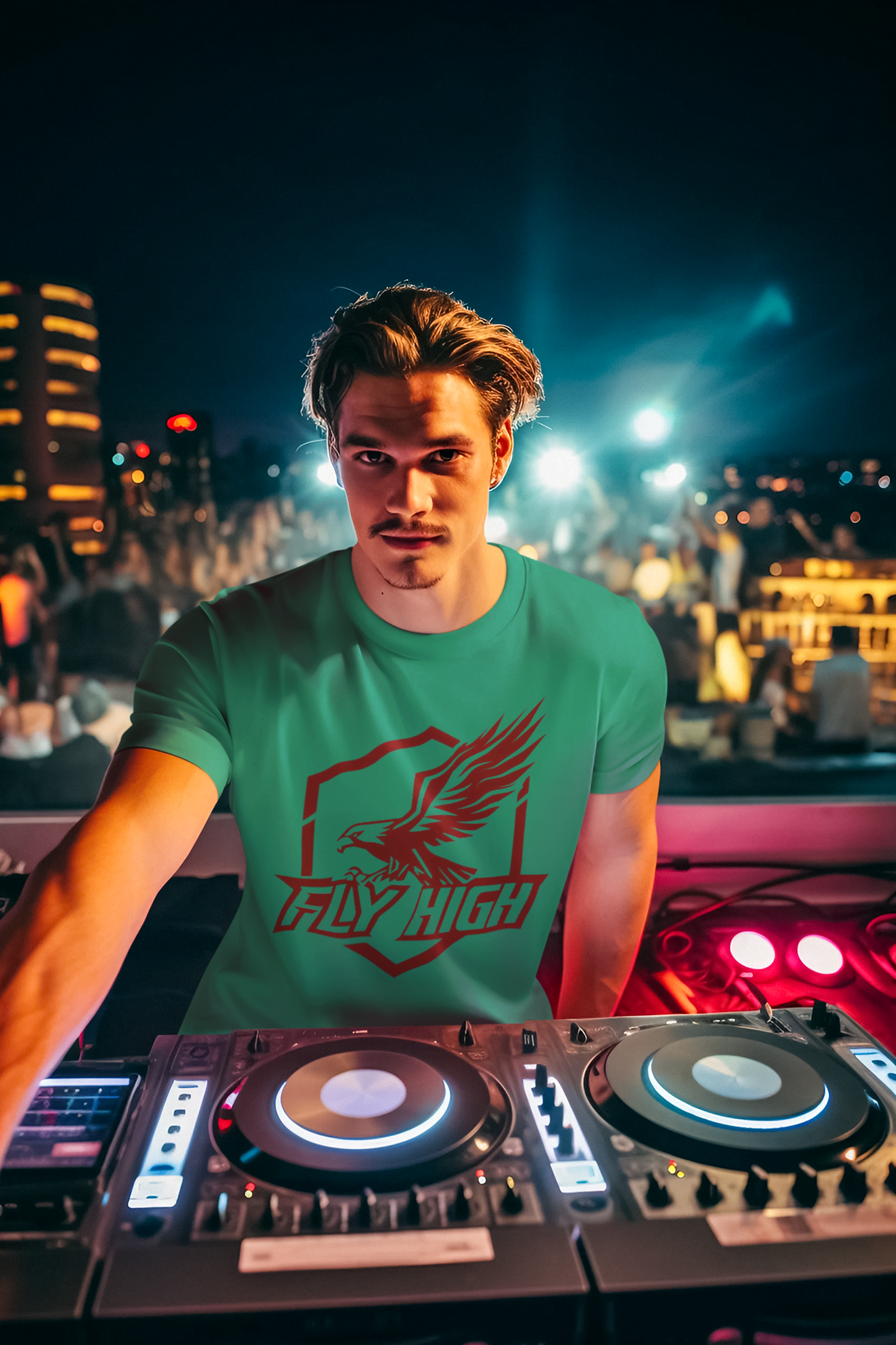 Shirt "Fly High" – Inspirational Graphic Tee for Dreamers & Achievers