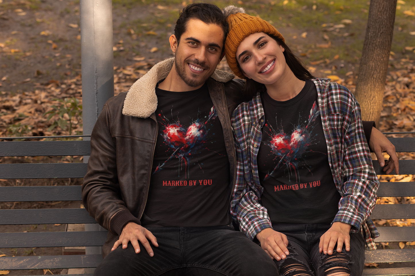 Shirt "Marked By You" – Minimalist Graphic Tee for Unique Souls
