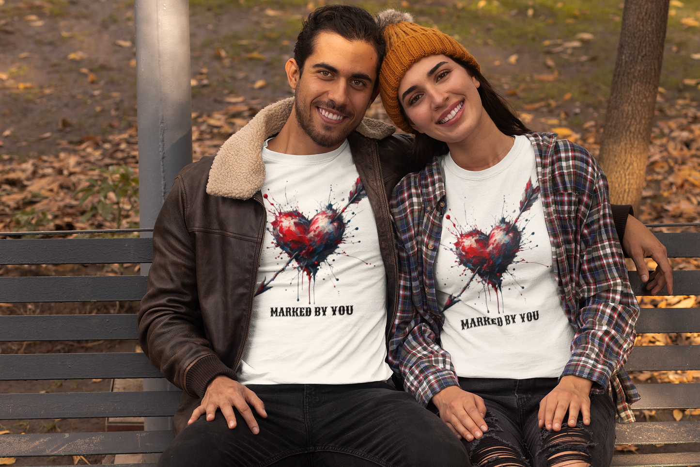 Shirt "Marked By You" – Minimalist Graphic Tee for Unique Souls
