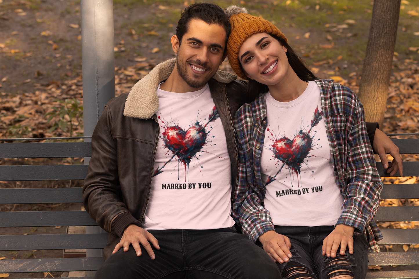 Shirt "Marked By You" – Minimalist Graphic Tee for Unique Souls