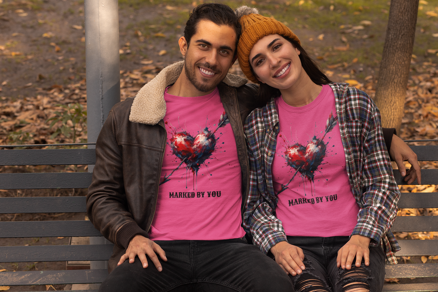 Shirt "Marked By You" – Minimalist Graphic Tee for Unique Souls