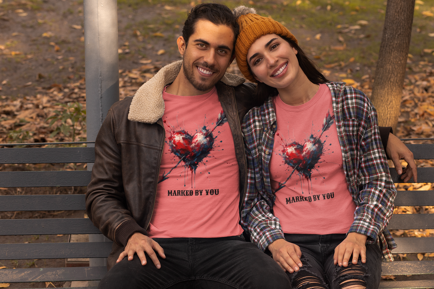 Shirt "Marked By You" – Minimalist Graphic Tee for Unique Souls