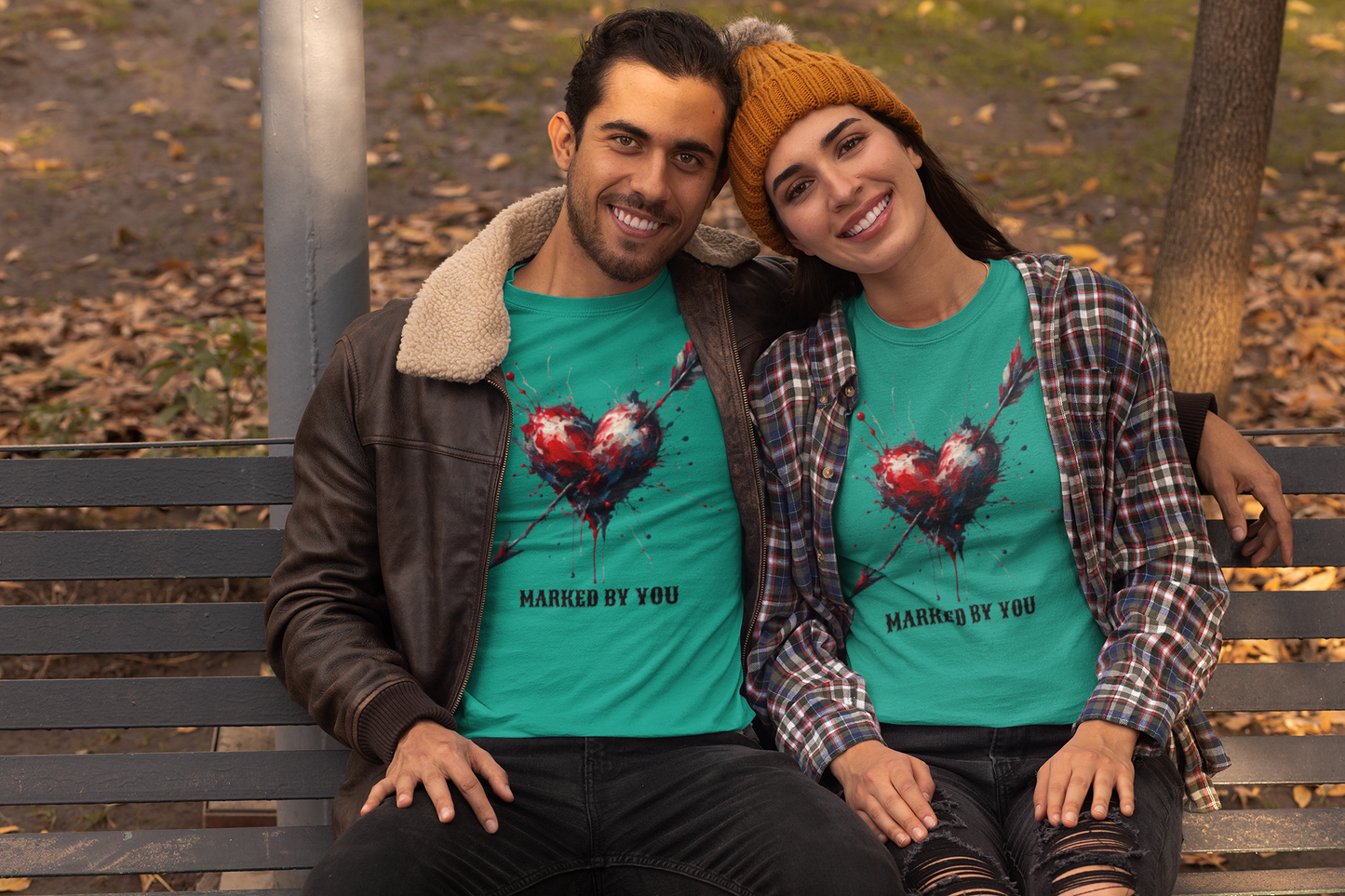 Shirt "Marked By You" – Minimalist Graphic Tee for Unique Souls