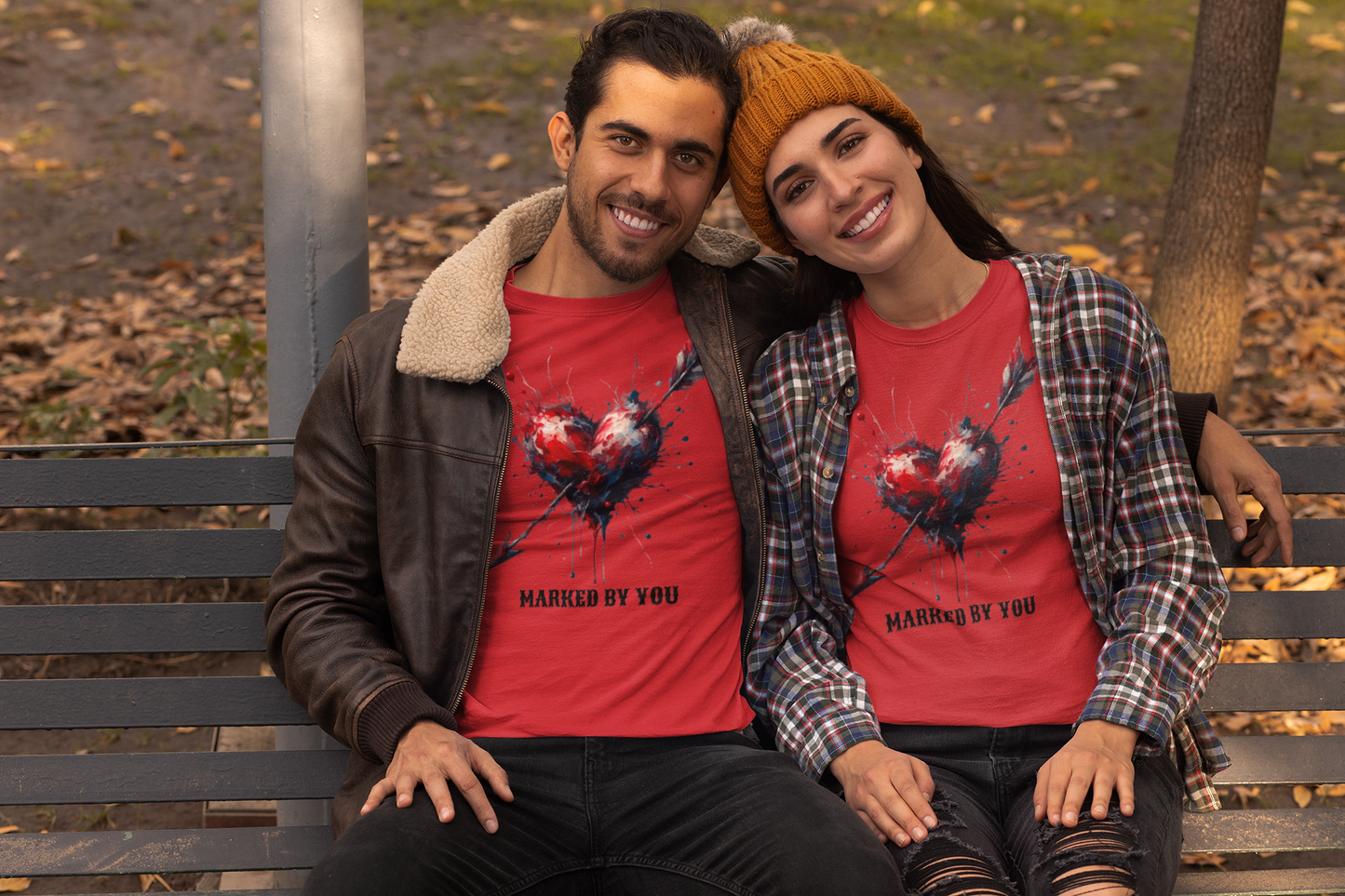 Shirt "Marked By You" – Minimalist Graphic Tee for Unique Souls