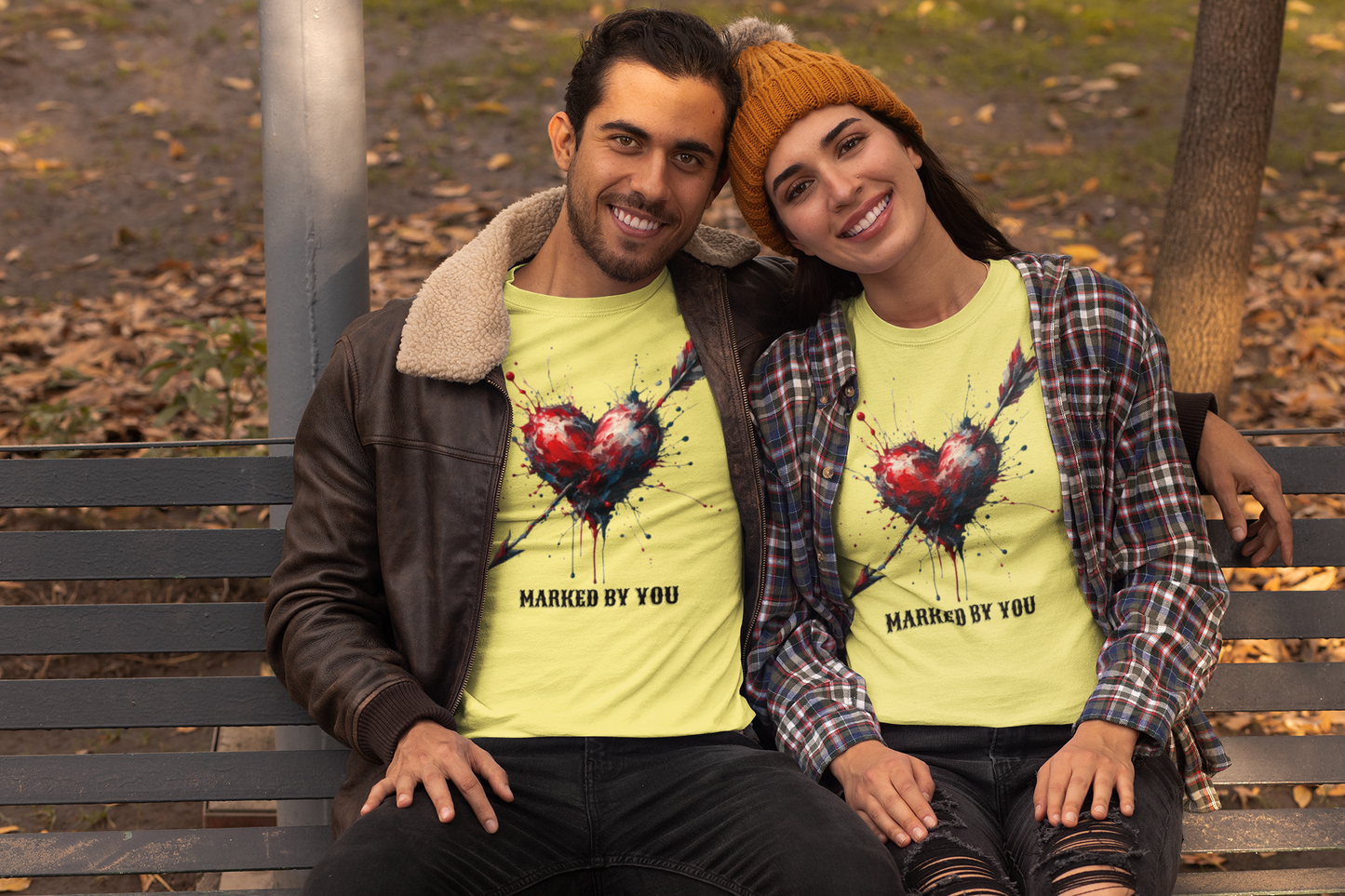 Shirt "Marked By You" – Minimalist Graphic Tee for Unique Souls