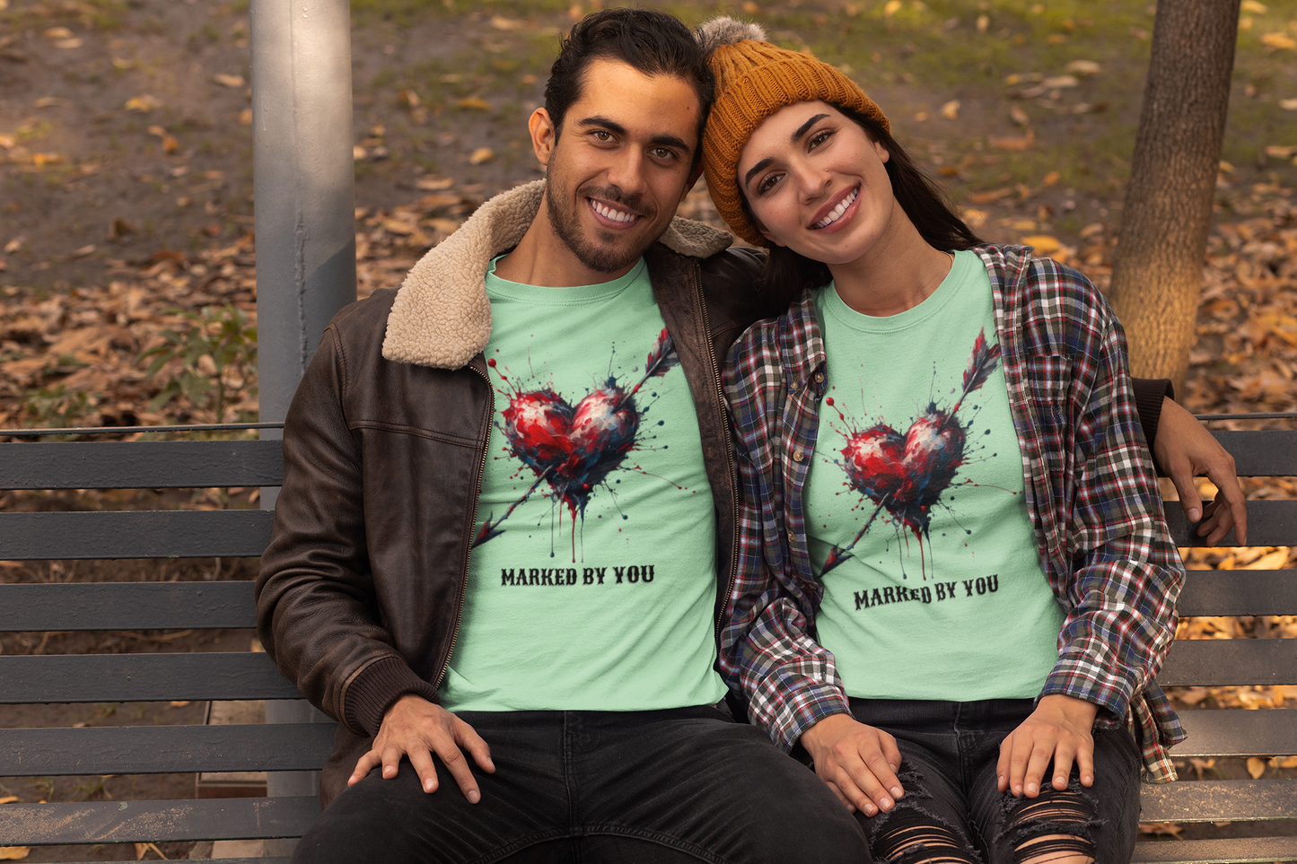 Shirt "Marked By You" – Minimalist Graphic Tee for Unique Souls