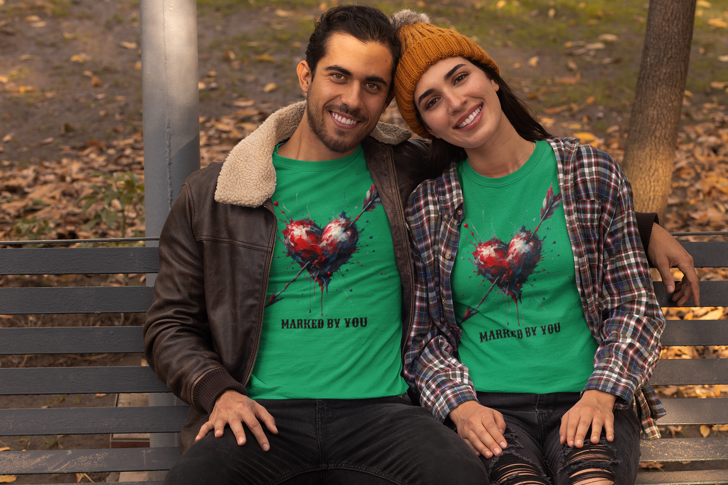 Shirt "Marked By You" – Minimalist Graphic Tee for Unique Souls