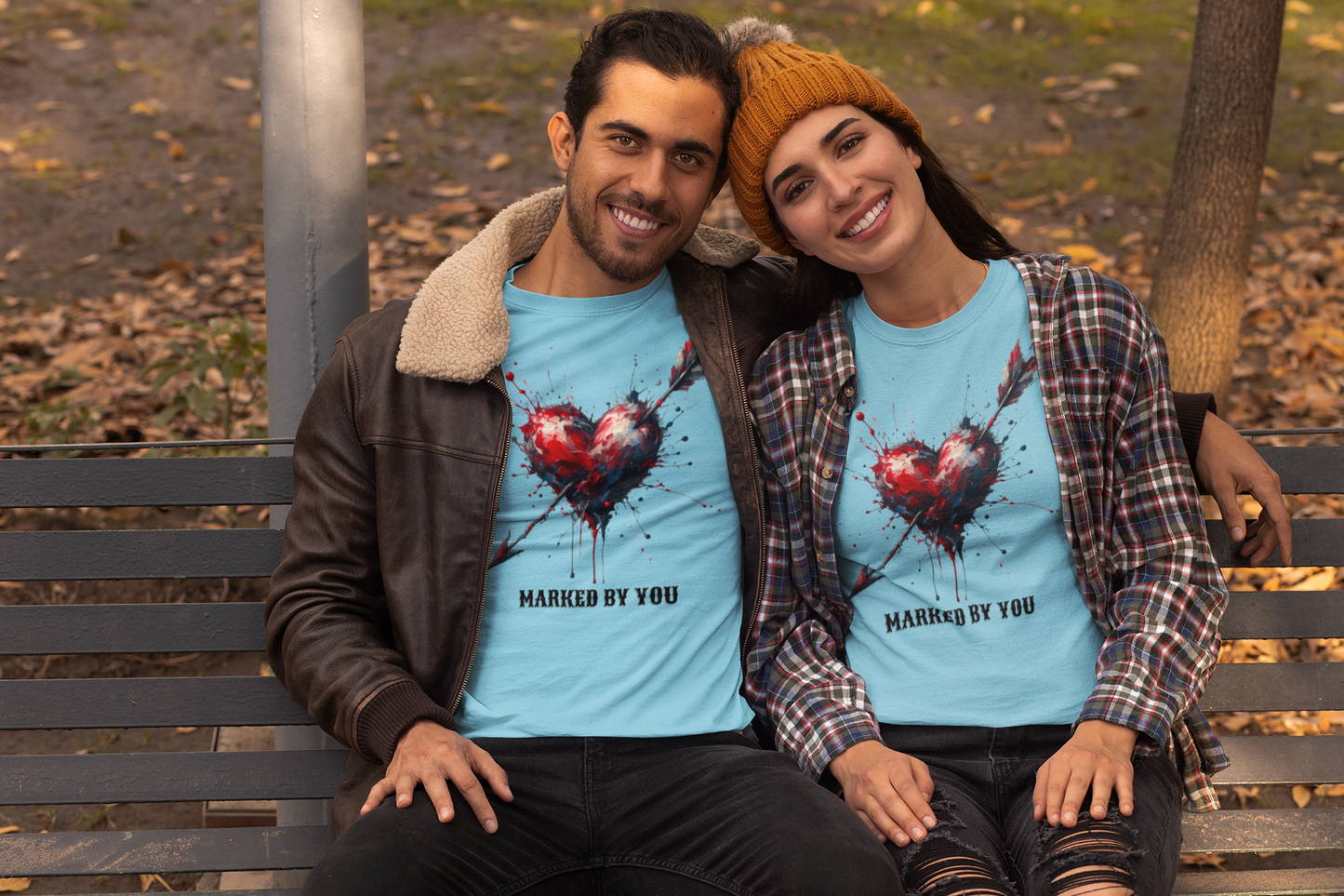 Shirt "Marked By You" – Minimalist Graphic Tee for Unique Souls