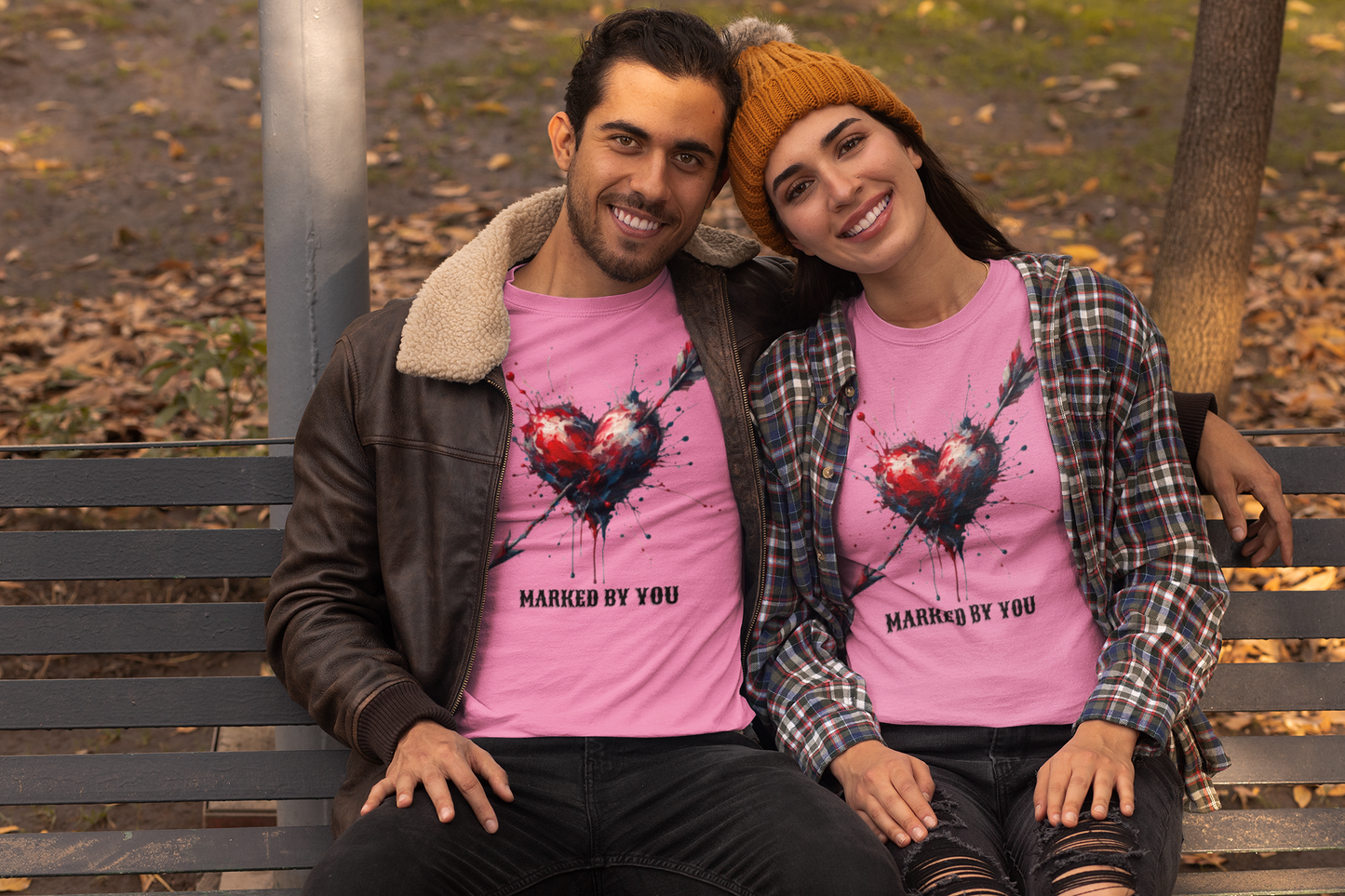 Shirt "Marked By You" – Minimalist Graphic Tee for Unique Souls