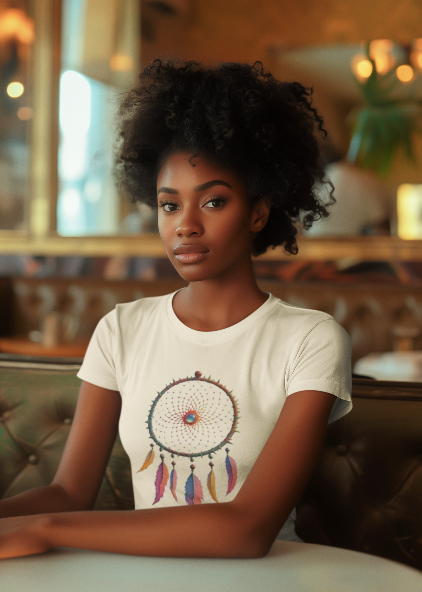 Shirt "Dreamcatcher" – Soft Bohemian Graphic Tee for Free Spirits & Nature Lovers