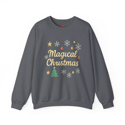 Sweatshirt Magical Christmas Pullover, Cozy Holiday Sweater for Men & Women