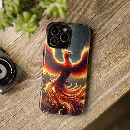 Phone Case Phoenix Flame – Fiery Phoenix Cover for iPhone & Samsung Models