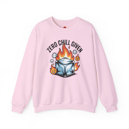 Zero Chill Given Sweatshirt – Unisex , Soft & Warm, Relaxed Fit, Casual Streetwear Pullover