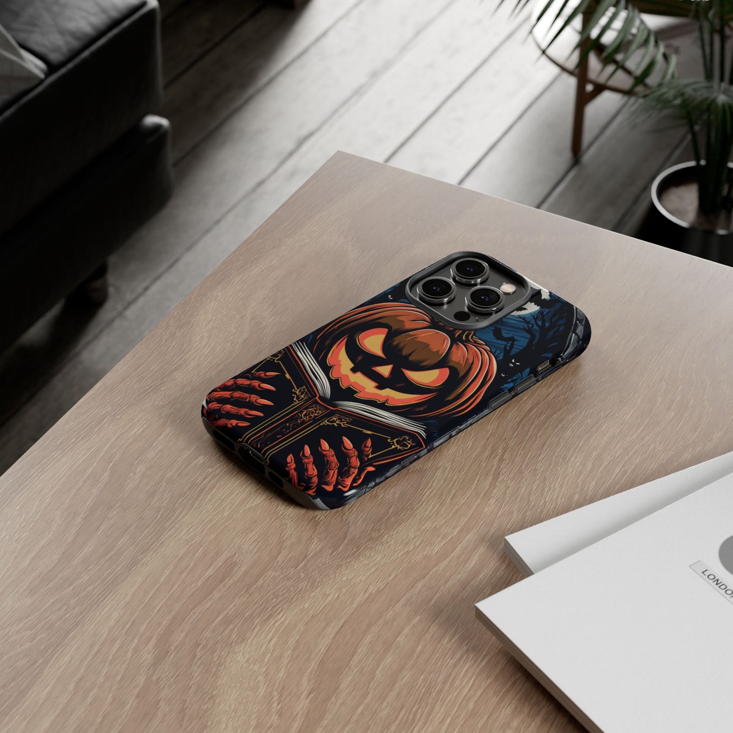 Halloween Pumpkin Phone Case - Spooky iPhone & Samsung Cover