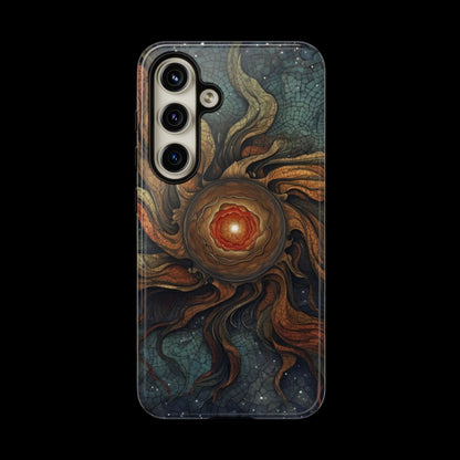 Phone Case Sun Core Galaxy – Abstract Cosmic Art Design