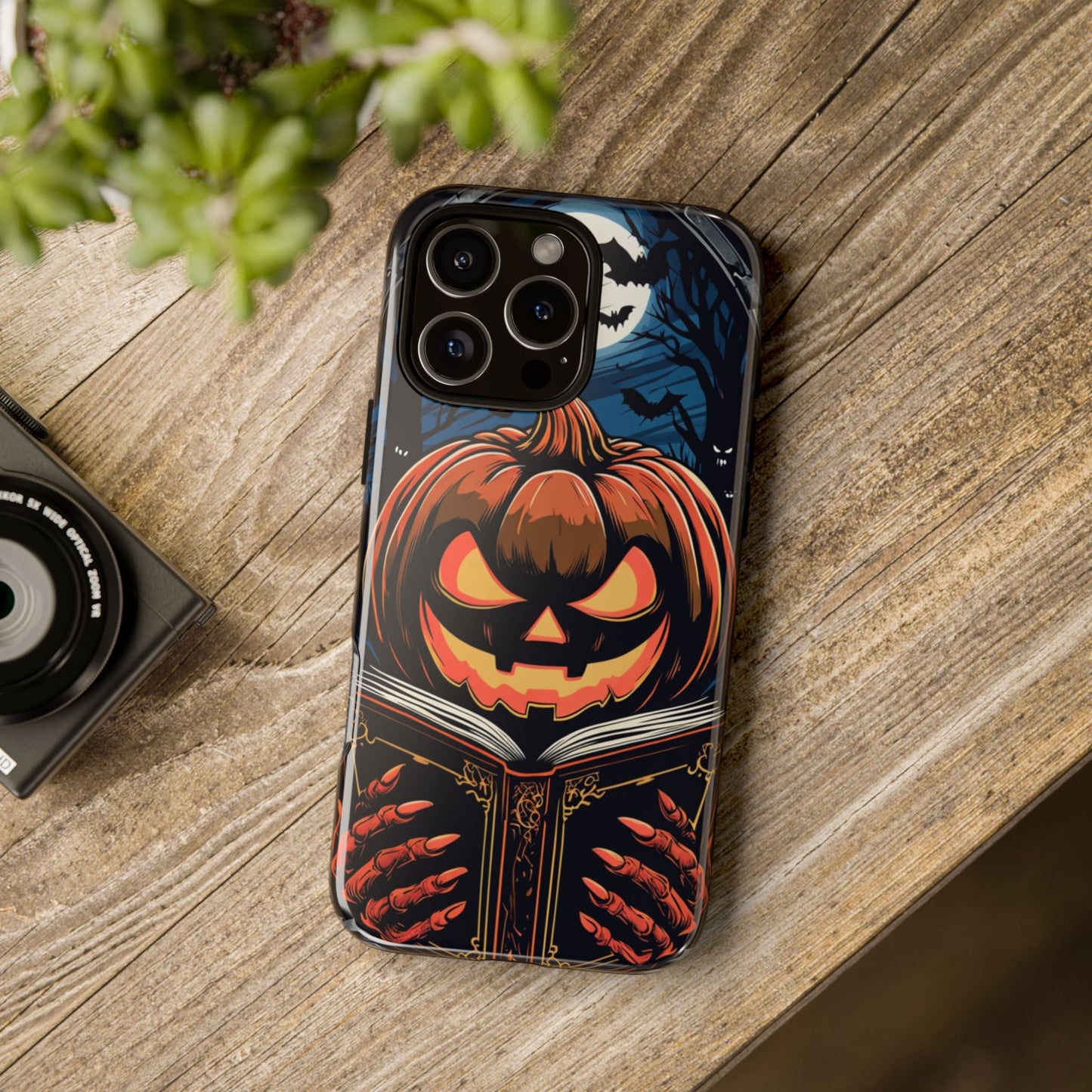 Halloween Pumpkin Phone Case - Spooky iPhone & Samsung Cover