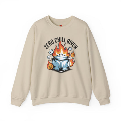 Zero Chill Given Sweatshirt – Unisex , Soft & Warm, Relaxed Fit, Casual Streetwear Pullover