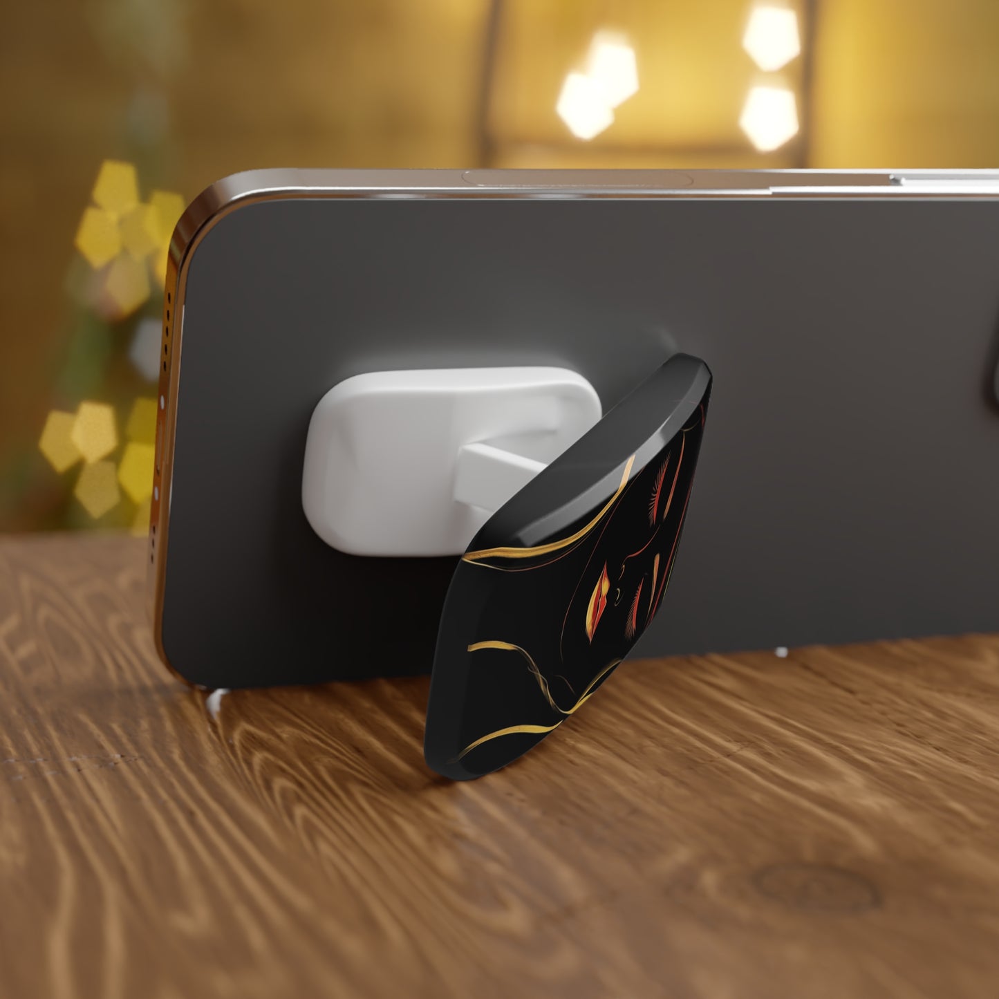 Elegant Woman Art Phone Stand – Minimalist Grip & Kickstand for iPhone & Samsung