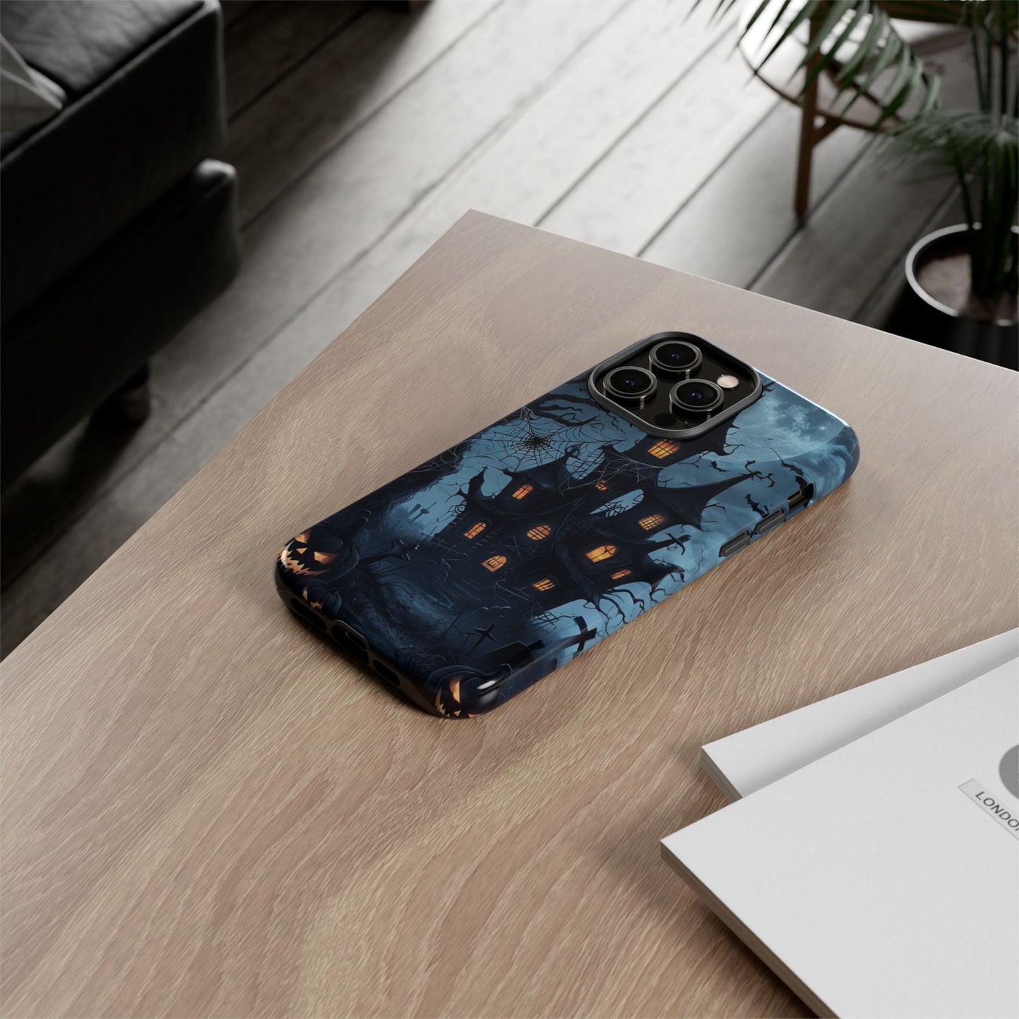 Ghostly Halloween Phone Cover – Perfect for a Haunted Look