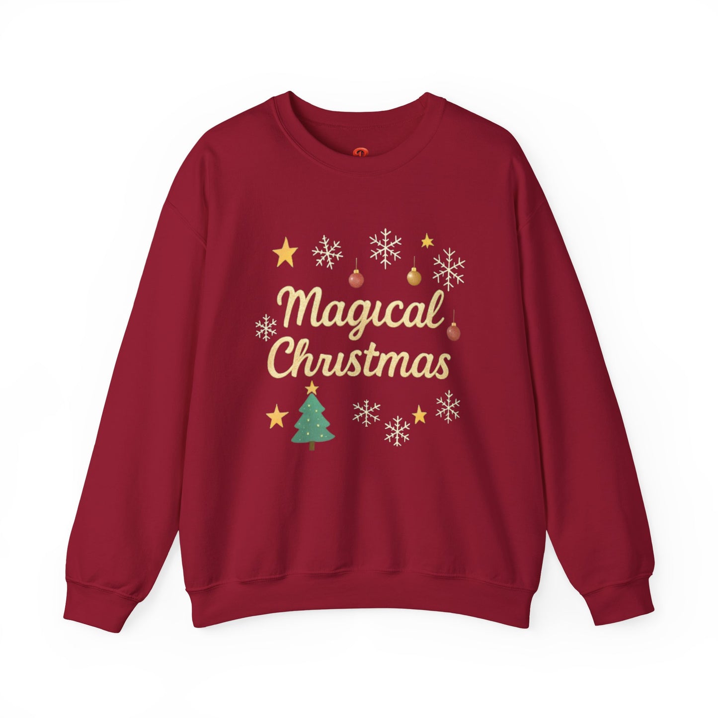 Sweatshirt Magical Christmas Pullover, Cozy Holiday Sweater for Men & Women