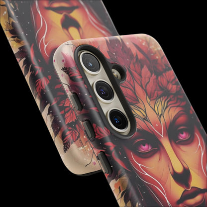 Phone Case Fantasy Art – Mystical Nature Goddess Design