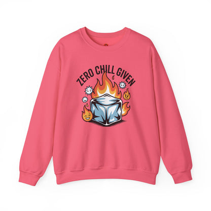 Zero Chill Given Sweatshirt – Unisex , Soft & Warm, Relaxed Fit, Casual Streetwear Pullover