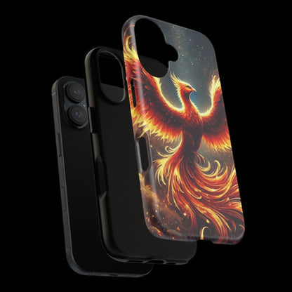 Phone Case Phoenix Flame – Fiery Phoenix Cover for iPhone & Samsung Models