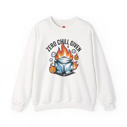 Zero Chill Given Sweatshirt – Unisex , Soft & Warm, Relaxed Fit, Casual Streetwear Pullover