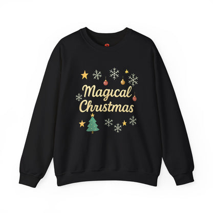 Sweatshirt Magical Christmas Pullover, Cozy Holiday Sweater for Men & Women