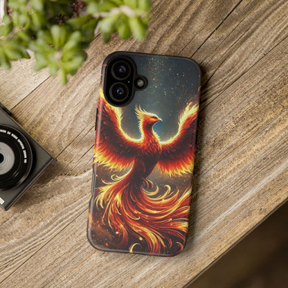 Phone Case Phoenix Flame – Fiery Phoenix Cover for iPhone & Samsung Models