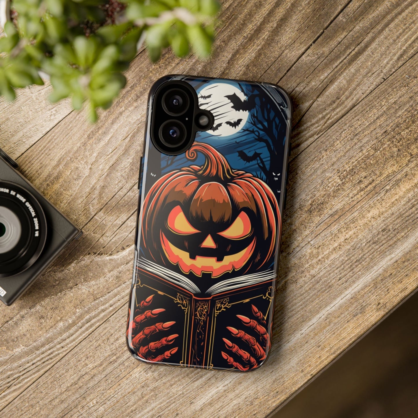 Halloween Pumpkin Phone Case - Spooky iPhone & Samsung Cover