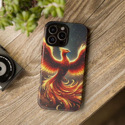 Phone Case Phoenix Flame – Fiery Phoenix Cover for iPhone & Samsung Models