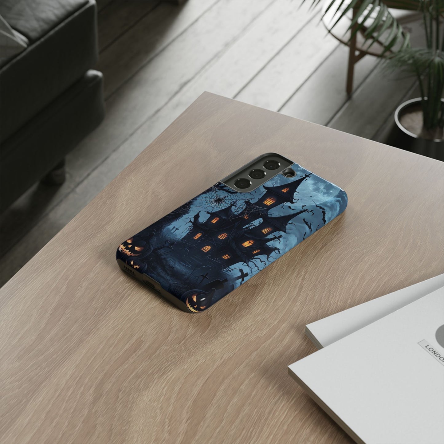 Ghostly Halloween Phone Cover – Perfect for a Haunted Look