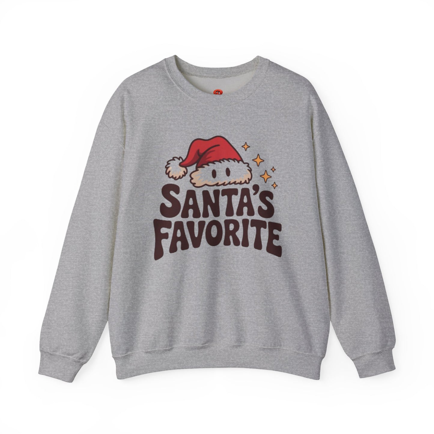 Santa’s Favorite Sweatshirt – Cozy Christmas Holiday Apparel | Festive Holiday Sweater for Men & Women | Perfect Christmas Gift