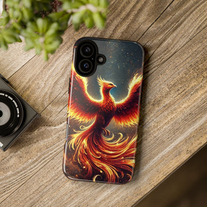 Phone Case Phoenix Flame – Fiery Phoenix Cover for iPhone & Samsung Models
