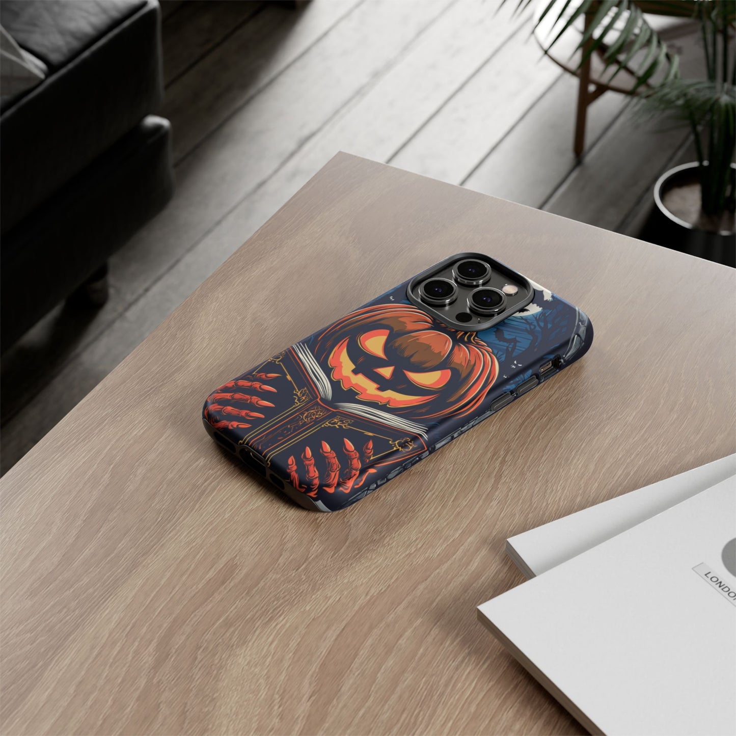 Halloween Pumpkin Phone Case - Spooky iPhone & Samsung Cover